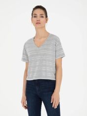 Акція на Футболка жіноча Pierre Cardin G022SZ011-000-1841725(gri melanj) L Сіра від Rozetka