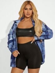 Акція на Сорочка жіноча SHEIN GD-00157113 XS Різнокольорова від Rozetka