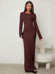 Акція на Сукня жіноча SHEIN GD-00170968 S-Tall Коричнева від Rozetka