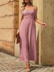 Акція на Комбінезон жіночий SHEIN GD-00159354 S Світло-рожевий від Rozetka