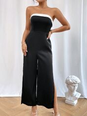 Акція на Комбінезон жіночий SHEIN GD-00159338 L Чорний від Rozetka