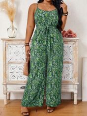 Акція на Комбінезон жіночий SHEIN GD-00160804 2XL Зелений від Rozetka