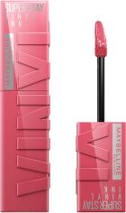 Акція на Стійка рідка помада для губ Maybelline New York SuperStay Vinyl Ink з глянцевим фінішем № 145 4.2 мл від Rozetka