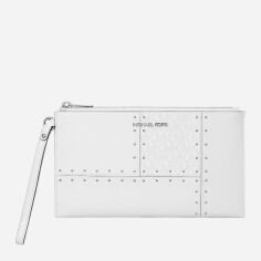 Акція на Сумка клатч жіноча зі штучної шкіри Michael Kors 52340133 Біла від Rozetka