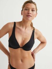Акція на Верхня частина купальника жіноча H&M XAZ373382LRTH 80D Чорна від Rozetka
