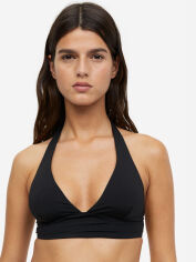 Акція на Верхня частина купальника жіноча H&M XAZ443335VGUH 32 Чорна від Rozetka