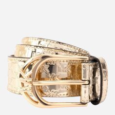 Акція на Ремінь жіночий Michael Kors 478364089 L (115 см) Золотистий від Rozetka