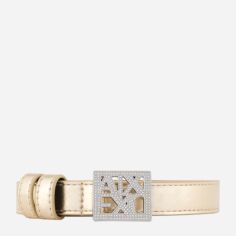 Акція на Ремінь жіночий Armani Exchange 119369692 32 (103 см) Золотистий ( 1159833531) від Rozetka