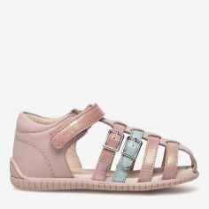 Акція на Дитячі шкіряні сандалії для дівчинки Lasocki Kids Gorky CI12-GORKY-33(II)DZ 23 Рожеві від Rozetka