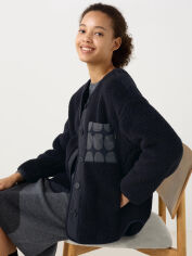 Акція на Куртка демісезонна жіноча Uniqlo 432414782 XL Чорна від Rozetka