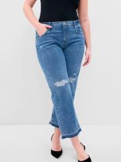 Акція на Джинси Regular Fit жіночі GAP 157538456 33 Сині від Rozetka