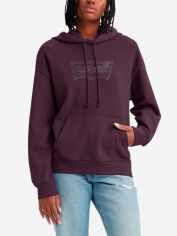 Акція на Худі жіноче Levi's 324216153 1X Фіолетове від Rozetka