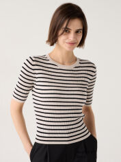 Акція на Джемпер жіночий Uniqlo 862307953 M Молочний від Rozetka