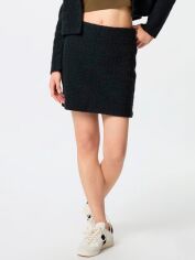 Акція на Спідниця міні осіння пряма жіноча Uniqlo 525472155 L Чорна від Rozetka