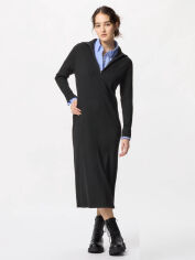 Акція на Сукня міді осіннє жіноче Uniqlo 818431306 M Чорна від Rozetka