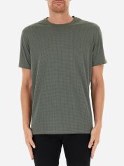 Акція на Футболка бавовняна довга чоловіча Armani Exchange 723409490 XL Зелена від Rozetka