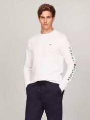 Акція на Лонгслів чоловічий Tommy Hilfiger 520871075 2XL Білий від Rozetka
