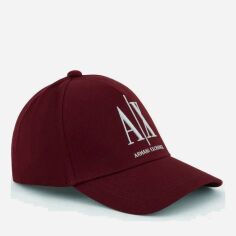 Акція на Кепка Armani Exchange 681460 One Size Бордова від Rozetka