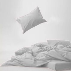 Акція на Комплект постільної білизни Mirson Полуторний Євро 160х220 см 001 White Soft Touch of Satin від Rozetka