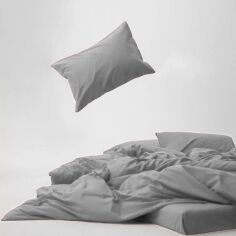 Акція на Комплект постільної білизни Mirson Полуторний 143х210 см 004 Ash Soft Touch of Satin від Rozetka