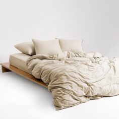 Акція на Підковдра MirSon Soft Touch of Satin 016 Creamy 220х240 см від Rozetka