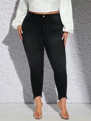 Акція на Джинси жіночі SHEIN GD-00163711 3XL Чорні від Rozetka