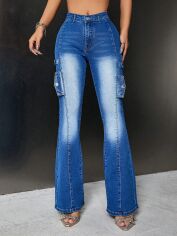 Акція на Джинси жіночі SHEIN GD-00163975 30 Сині від Rozetka