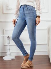 Акція на Джинси жіночі SHEIN GD-00164175 30 Блакитні від Rozetka