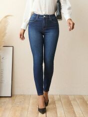 Акція на Джинси Skinny жіночі SHEIN GD-00164189 28 Сині від Rozetka