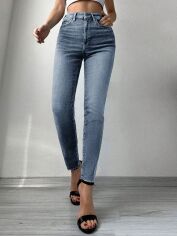 Акція на Джинси Skinny жіночі SHEIN GD-00166150 XXS Сірі з блакитним від Rozetka