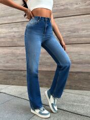 Акція на Джинси жіночі SHEIN GD-00157028 38 Сині від Rozetka