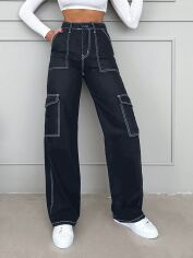 Акція на Джинси жіночі SHEIN GD-00157044 42 Сірі від Rozetka
