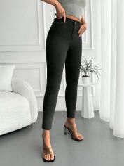 Акція на Джинси Skinny жіночі SHEIN GD-00166148 40 Чорні від Rozetka