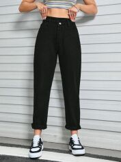 Акція на Джинси жіночі SHEIN GD-00157003 32 Чорні від Rozetka