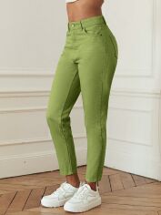 Акція на Джинси жіночі SHEIN GD-00157009 34 Зелені від Rozetka