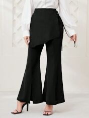Акція на Штани жіночі SHEIN GD-00158321 M Чорні від Rozetka