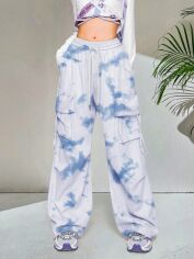 Акція на Спортивні штани жіночі SHEIN GD-00158357 XS Сині від Rozetka