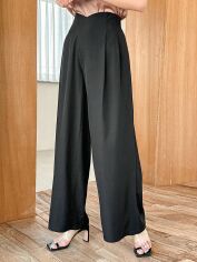 Акція на Штани жіночі SHEIN GD-00164980 M Чорні від Rozetka
