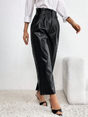 Акція на Штани жіночі SHEIN GD-00142863 L Чорні від Rozetka