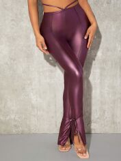 Акція на Штани жіночі SHEIN GD-00163049 L Теракотові від Rozetka