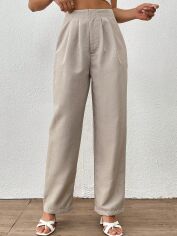 Акція на Штани жіночі SHEIN GD-00158312 M Хакі від Rozetka