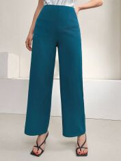 Акція на Штани жіночі SHEIN GD-00158334 S Сині від Rozetka