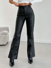 Акція на Штани жіночі SHEIN GD-00158337 S Чорні від Rozetka