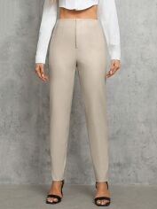 Акція на Штани жіночі SHEIN GD-00165443 L-Tall Хакі від Rozetka