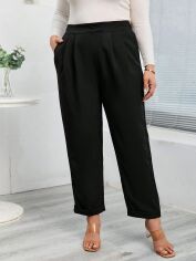 Акція на Штани жіночі SHEIN GD-00165832 XL Чорні від Rozetka