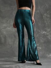 Акція на Штани жіночі SHEIN GD-00158272 L Сині від Rozetka