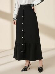 Акція на Спідниця жіноча SHEIN GD-00163822 30 Чорна від Rozetka