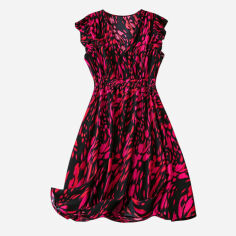 Акція на Сукня міді літня жіноча SHEIN GD-00168526 XL Різнокольорова від Rozetka