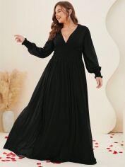 Акція на Сукня літня жіноча SHEIN GD-00158160 XL Чорна від Rozetka