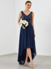 Акція на Сукня літня жіноча SHEIN GD-00158188 L Темно-синя від Rozetka